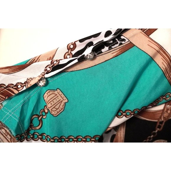 Basix of America Don't Miss Out Blouse Cold Shoulder Rhinestones Top Womens Size - Picture 5 of 10